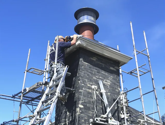 Sturdy chimney crown finished by Azusa Chimney Sweep in Azusa, CA