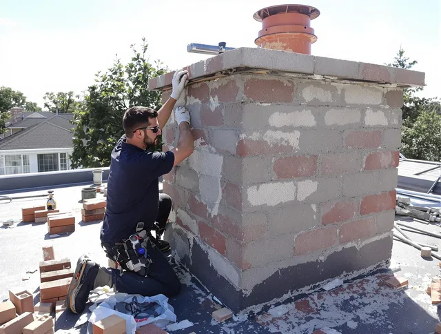 Advanced chimney repair process by Azusa Chimney Sweep in Azusa, CA