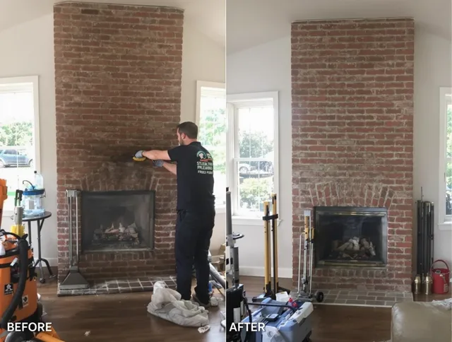 Finished chimney sweeping service by Azusa Chimney Sweep in Azusa, CA